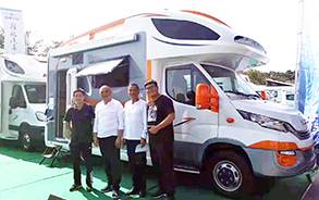 從上海到廣州 旌航進口依維柯房車一路走俏